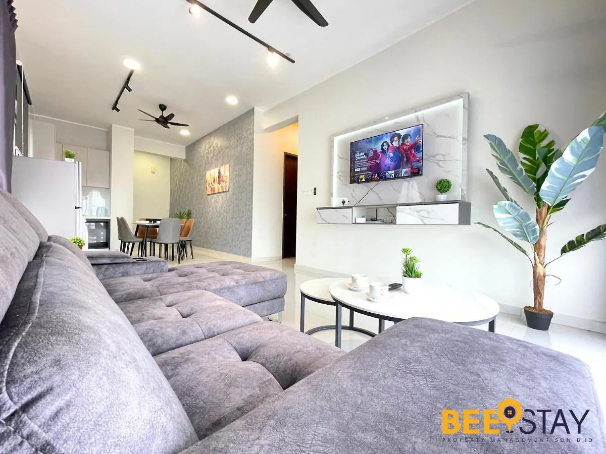 דירות ג'והור בהרו Jb Seaview With Balcony Country Garden Danga Bay For 6 Pax מלזיה